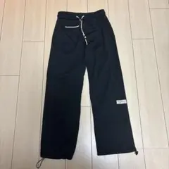 PPDAOJIA BETTER ドローコード付きパンツ ブラック