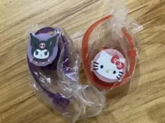 サンリオキャラクターズ　ライトブレス　キティ　クロミ　2点セット