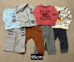 95cm 秋冬9点 ベビー服 まとめ売り トーマス