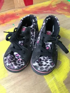 VANS ヴァンズ ⭐︎レオパード柄ハイカットOLD SCHOOLスニーカー16