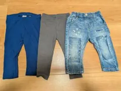 男の子　80cm ズボン3点セット　まとめ売り