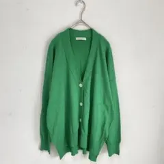 【chocol raffine robe】緑　グリーン　カーディガン　Vネックのサムネイル
