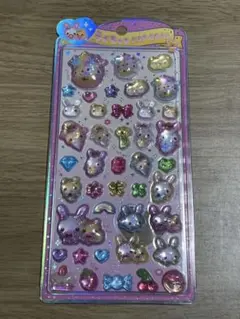 正規品 フワフワらびちゃん うるちゅるポップシール