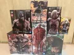 進撃の巨人 一番くじ MEGAIMPACT他　フィギュアまとめ売り