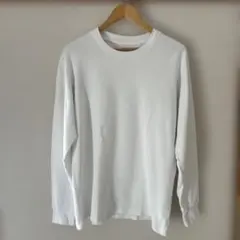 ユニクロ ソフトタッチクルーネックTシャツ Lサイズ ホワイト