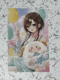 来栖夏芽 チェキ風カード