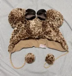 東京ディズニーリゾート ヒョウ柄ミッキーハット