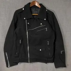 7.9万 リップヴァンウィンクル ウールジャージー ライダース 3 RB-336 7.9万 リップヴァンウィンクル ウールジャージー ライダース 3 RB-336