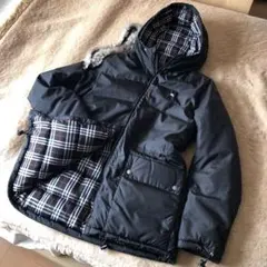 L、XL相当 バーバリー ダウンジャケット 黒