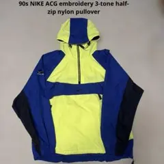 90s NIKE ACG embroidery 3-tone half-zipのサムネイル