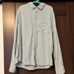 ZARAザラ水色 長袖シャツ 11-12歳152cm