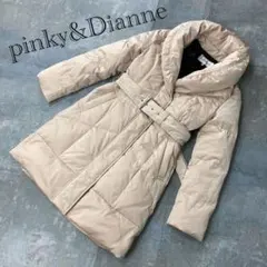 ピンキーアンドダイアン　ダウンコート　オフホワイト　38 レディース　コート