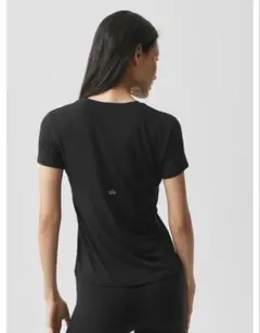新品未使用 aloタイムレスTシャツ ブラック - メルカリ