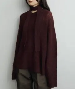 レア商品⭐︎ [Paloma Wool]新品.未使用ロングニット手袋　赤　通勤用 レア商品⭐︎ [Paloma Wool]新品.未使用ロングニット手袋 赤 通勤用