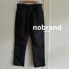 nobrand　カーゴパンツ　ワークパンツ　チャコール　Mサイズ