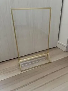 ゴールド フォトフレーム 6セット入り