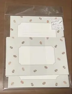 レターセット 便箋7枚・封筒4枚 手紙 レター 封筒 便箋