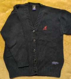 KANGOL SPORT キッズ Vネックカーディガン 120 KGSP
