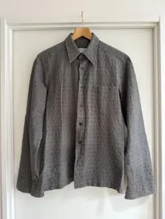 DRIES VAN NOTEN スキッパーシャツ 46 グレー イタリア製 - メルカリ