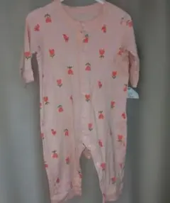 UNIQLO ベビー ロンパース 70サイズ ピンク