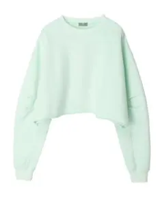 Green Parks KBF ピグメントクロップド裏毛プルオーバー