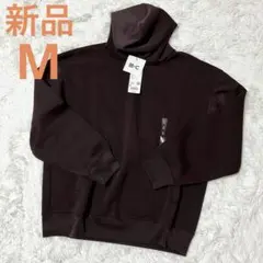 【新品タグ付き】ユニクロC スウェットプルオーバー ワイン Mサイズ 男女兼用