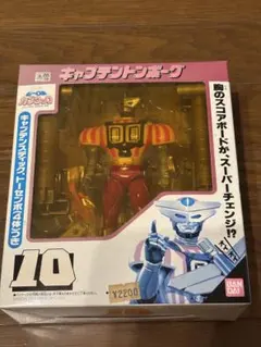 当時物　未開封　ビーロボカブタック キャプテントンボーグ バンダイ箱色あせ　特撮のサムネイル