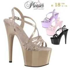 ベージュ パンプス