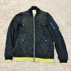希少　サカイ　sacai (1) ウールma-1ジャケット　ブルゾンのサムネイル