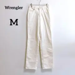 ラングラー　コーデュロイパンツ　М　白　薄手　春秋　シンプル　カジュアル　337