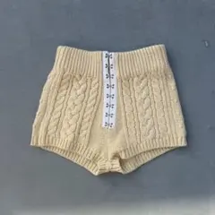 【BEAMS COUTURE】ニットショートパンツ