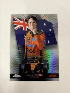 Oscar Piastri 2026 Topps Chrome F1