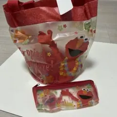 エルモ　バッグ&ポーチ　セット