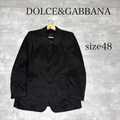 ほぼ美品 DOLCE&GABBANA ペイズリー柄 総柄 テーラードジャケットのサムネイル