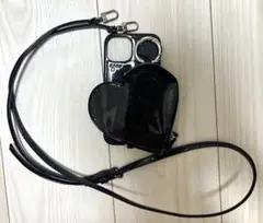 ajew iPhone14 / black 【PVC heart】