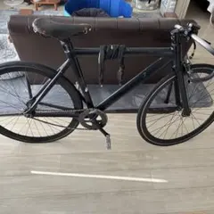 LEADER BIKES cure ピストバイク マットブラック - メルカリ