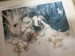 ヴァンパイア騎士原画展 樋野まつり先生直筆原稿下絵 アニメイト特典
