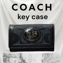 COACH ブラック キーケース