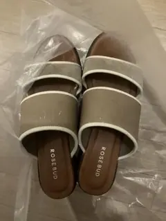 定価1万円●バイカラー●厚底サンダル