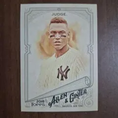 A.ジャッジ 選手　2018 Topps A&Gカード　ヤンキース