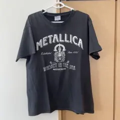 再値下げ！中古品　METALLICA ウイスキー・イン・ザ・ジャー Tシャツのサムネイル