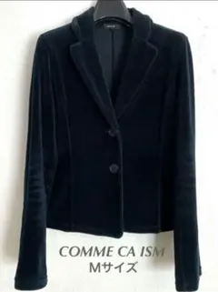 《COMME CA ISM》ベロアテーラードジャケット