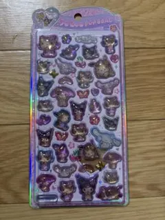 め*る様 うるちゅるポップシール　日焼け　サンリオ 正規品