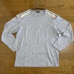 BURBERRY ロンT メンズ 【LL】グレー