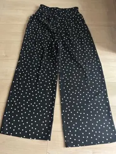 GU ドット柄パンツ　S