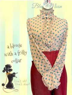 ❤︎frilly coller blouse&long &scarf❤︎