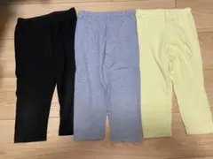 UNIQLO キッズ レギンス 110 3点セット