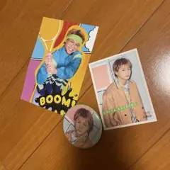 瀬口黎弥 フォトカードとバッジ