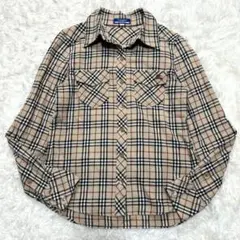 未使用タグ付☆バーバリーブルーレーベル　 長袖シャツ　36 BURBERRY BLUE LABEL（シャツ/ブラウス(長袖/七分)）のフリマ