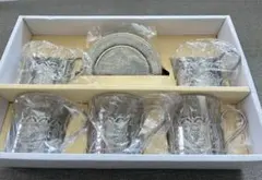 昭和レトロ ニューバルカン ティーカップ＆ソーサー 5客セット